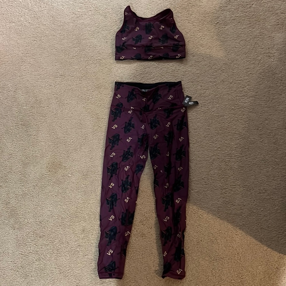 VS legging and sports bra set